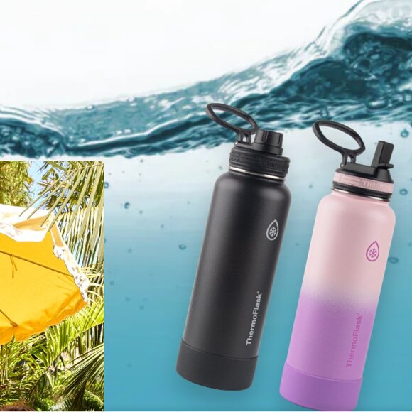 ThermoFlask Other - Thermoflask 40oz Stainless Steel Insulated Water Bottles 2-pack